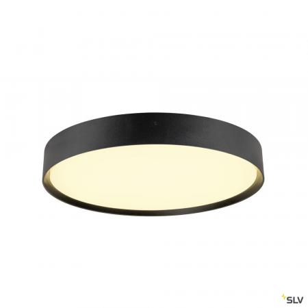 SLV 1008582 DECONA 42, Deckenaufbauleuchte, rund, 2700/3000 K, 23 W, PHASE, schwarz