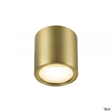 SLV 1008619 OCULUS, Deckenaufbauleuchte, rund, 2000-3000 K, 11 W, Dim-to-Warm, PHASE, 100°, messing