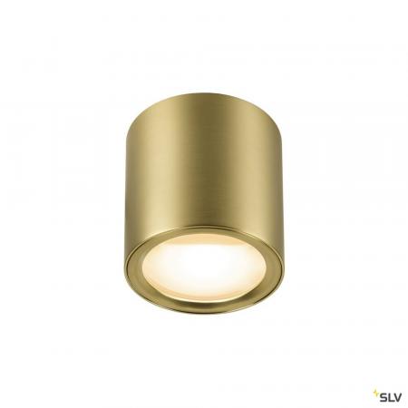 SLV 1008619 OCULUS, Deckenaufbauleuchte, rund, 2000-3000 K, 11 W, Dim-to-Warm, PHASE, 100°, messing