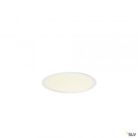 SLV 1008629 MEDO® 30, Deckeneinbauleuchte, frame, 3000/4000 K, 70°, IP20, rund, weiß