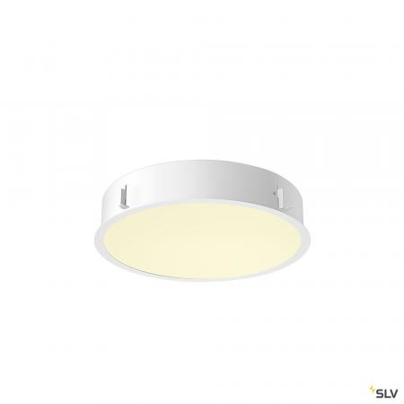 SLV 1008631 MEDO® 40, Deckeneinbauleuchte, frame, 3000/4000 K, 80°, IP20, rund, weiß