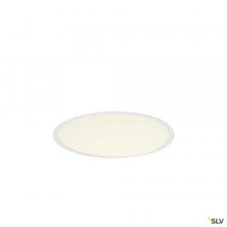 SLV 1008631 MEDO® 40, Deckeneinbauleuchte, frame, 3000/4000 K, 80°, IP20, rund, weiß