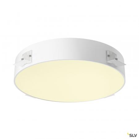 SLV 1008634 MEDO® 60, Deckeneinbauleuchte, frameless, 3000/4000 K, 80°, IP20, rund, weiß