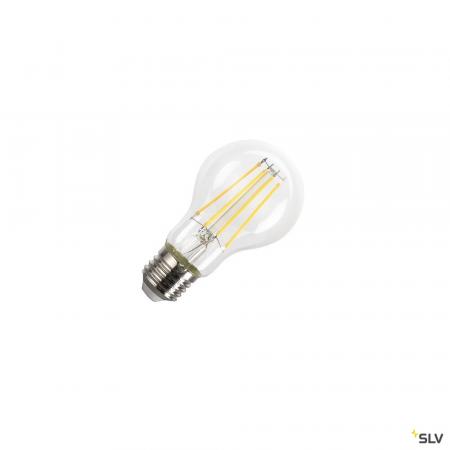 SLV 1008642 LED A60, LED-Leuchtmittel, clear filament high efficiency, E27, 4 W, 3000 K