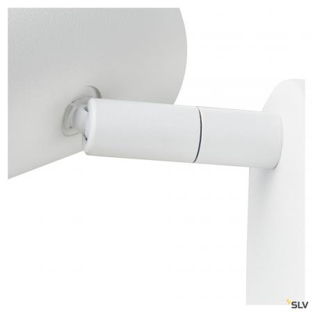SLV 1008709 NOBLO®, Wand- und Deckenaufbauleuchte, single, rund, 3000 K, 6 W, PHASE, 32°, weiß
