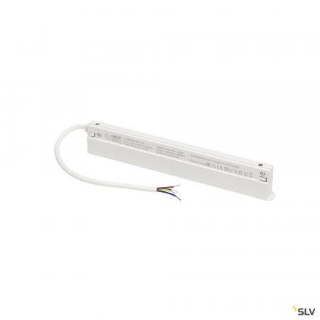 SLV 1009001 48V SYSTEM, Intrack LED Treiber, 48VDC, 250 W, inkl. 300 cm Anschlusskabel für 220-240VAC und DALI-Durchverdrahtung, weiß