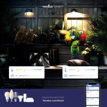 Nordlux Smart Light LED-Leuchtmittel Kerze E14 mit 4,7W 430lm Bluetooth