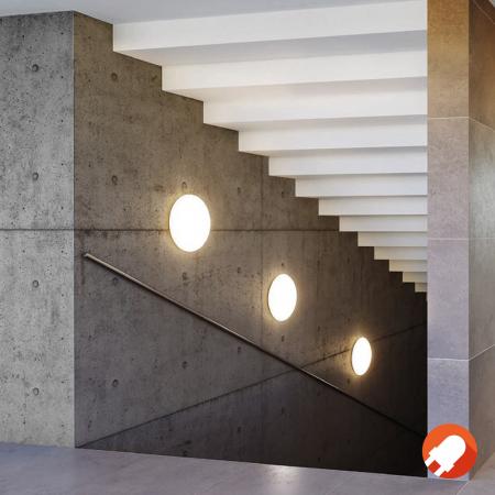 Philips myLiving LED Deckenleuchte Suede 4000K 318033116, 3300lm, Weiß