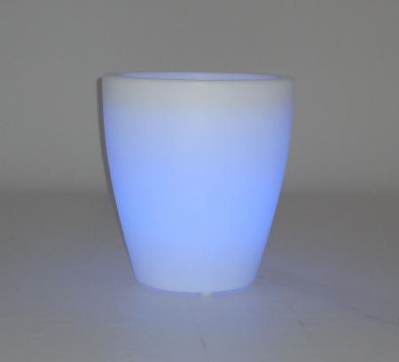 New Garden VIOLETA 55 SOLAR Beleuchteter Blumentopf RGBW Akku dim Fernbedienung