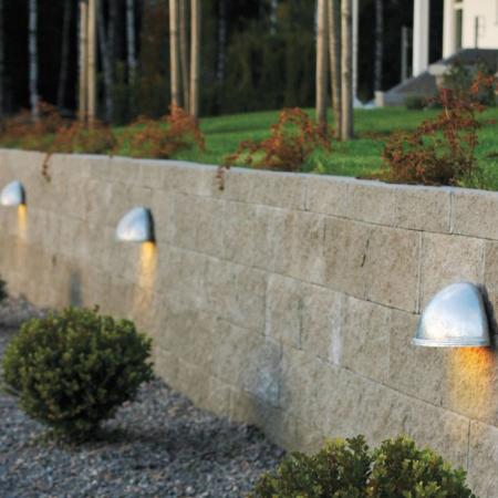 Konstsmide 7325-320 Torino Wandleuchte galvanisierter Stahl, Acrylglas