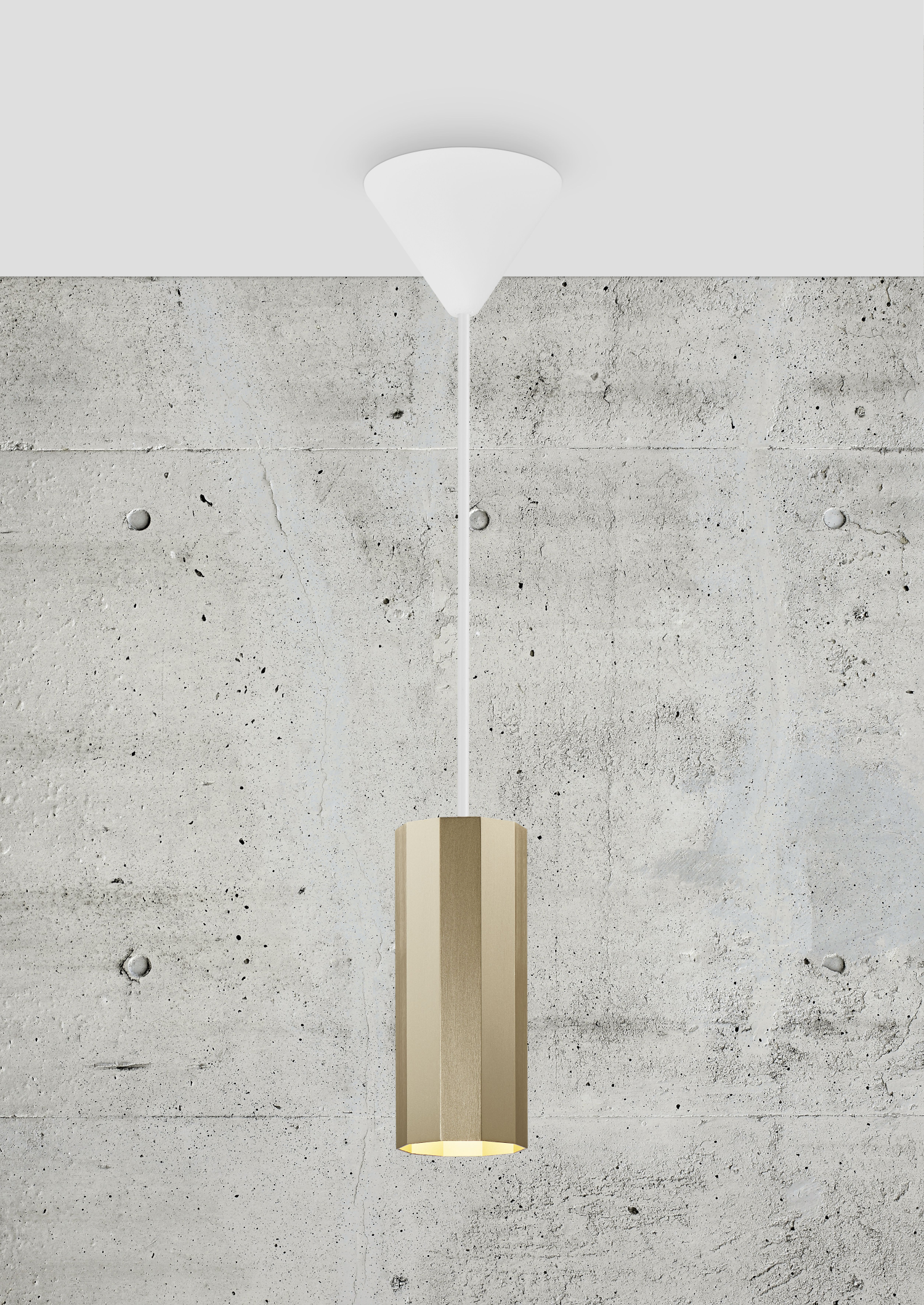 Messing minimalistisches elegante Alanis Design Nordlux GU10 Pendelleuchte