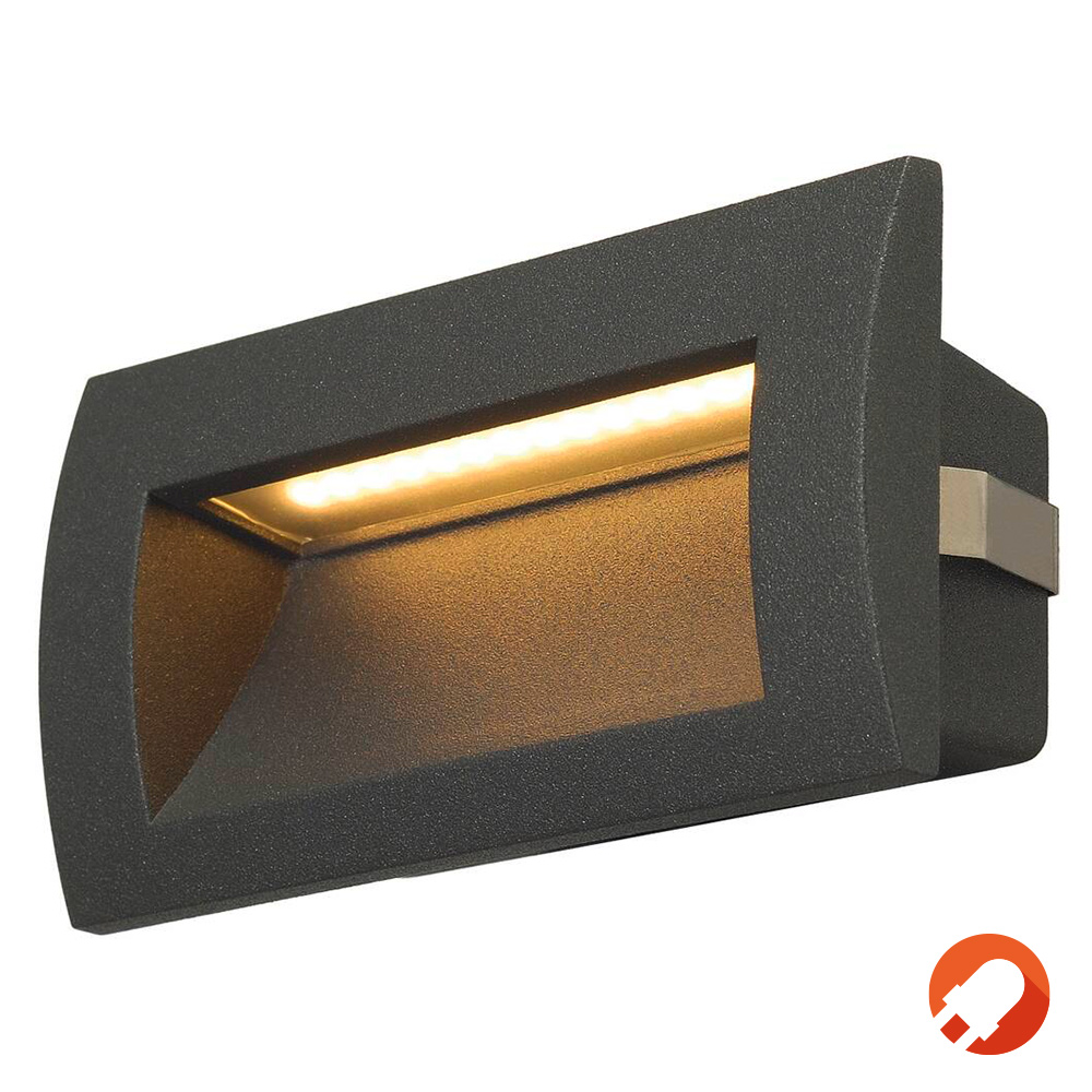 SLV 233625 DOWNUNDER OUT LED M Wandeinbauleuchte IP55 0,96W 3000K  