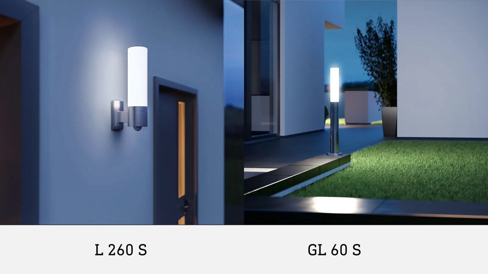 STEINEL GL 60 S LED-Wegeleuchte mit Sensor