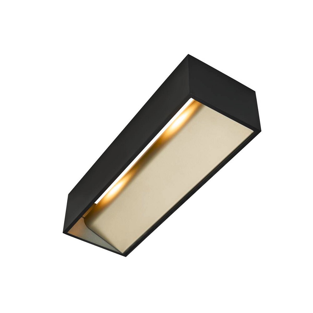 LED DIM-TO-WARM LOGS IN Wandlampe in edlem schwarz/gold Farbton wählbar SLV  1002928