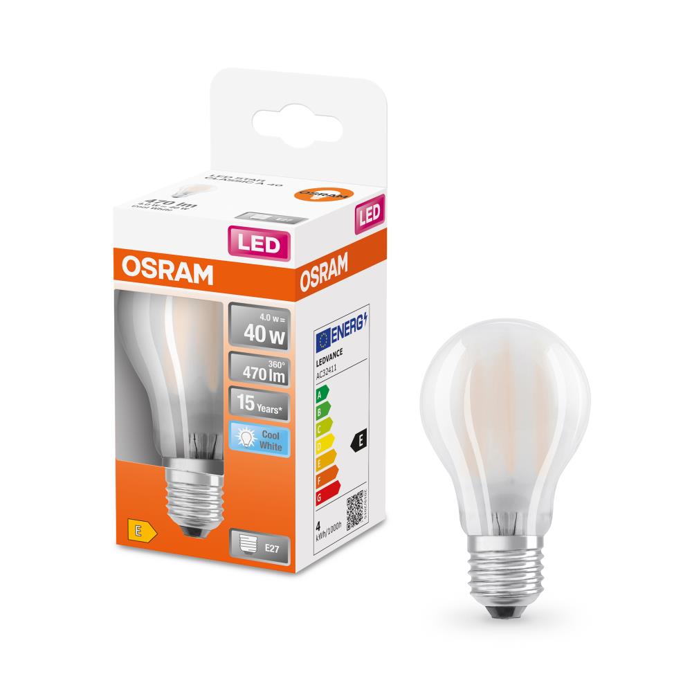 5er-Pack LED-Kerzenlampe E27, 4W, Warmweiß 3000K – Entspricht 40W, 400 Lumen, Nicht Dimmbar – Energiesparend & Langlebig