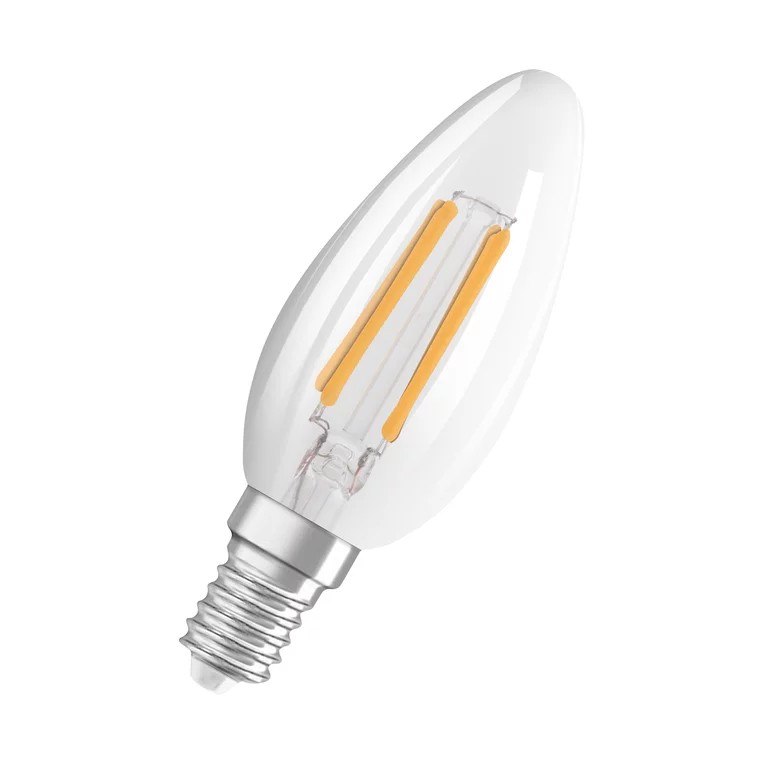 OSRAM E14 LED Lampe 3-Stufen-Dimmen klar 4W wie 40W warmweißes Licht im  Filamentdesign