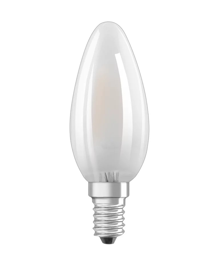 40W LIGHTING matt 3,4W Kerzenlampe wie HD OSRAM Superstar LED E14 Filament Plus