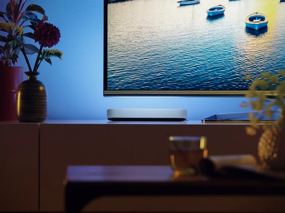 Philips Hue White and Color Ambiance Play Lightbar Basis-Set Doppelpack in  Weiß