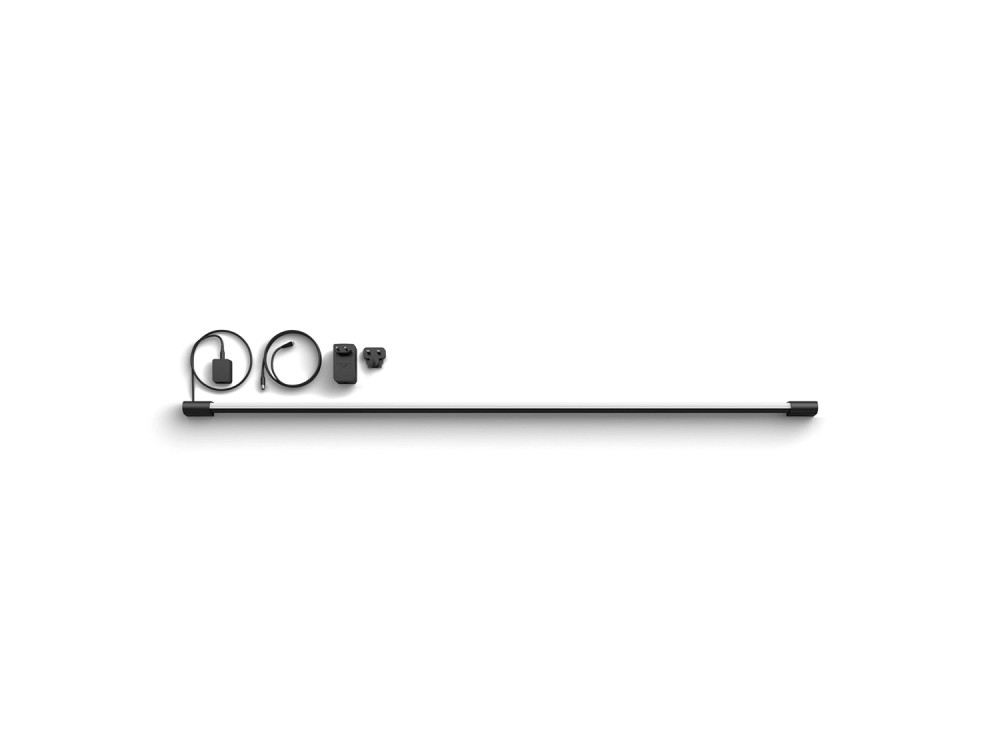 140cm Philips Hue Play Gradient Light Tube schwarz kompakt RGBW ZigBee  White & Color Ambiance