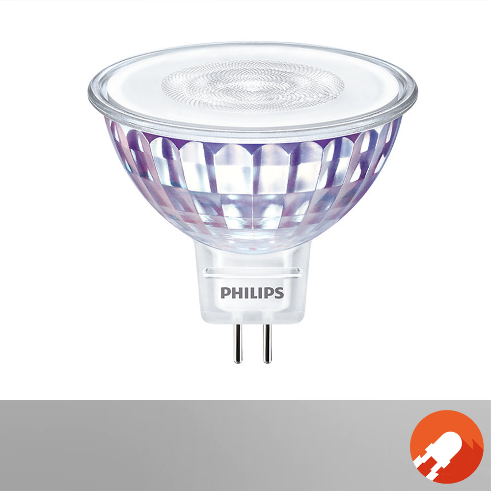 Bare gør afsnit Røg Philips MASTER GU5.3 LED-Spot MR16 Value 5.8W wie 35W 3000K  36°-Abstrahlwinkel hohe Farbwiedergabe