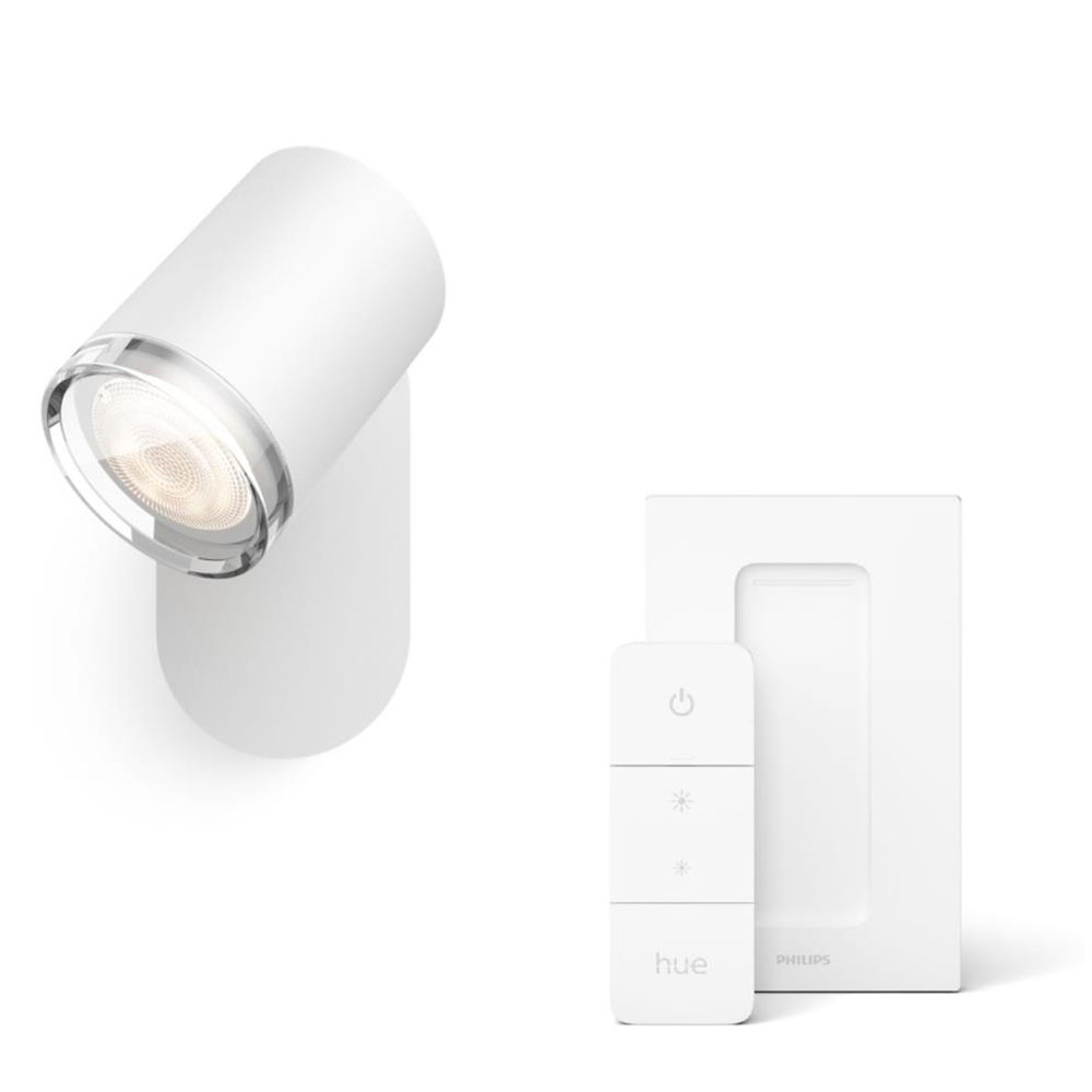Philips Hue LED-Spot 1er Adore inkl. Dimmschalter Weiß