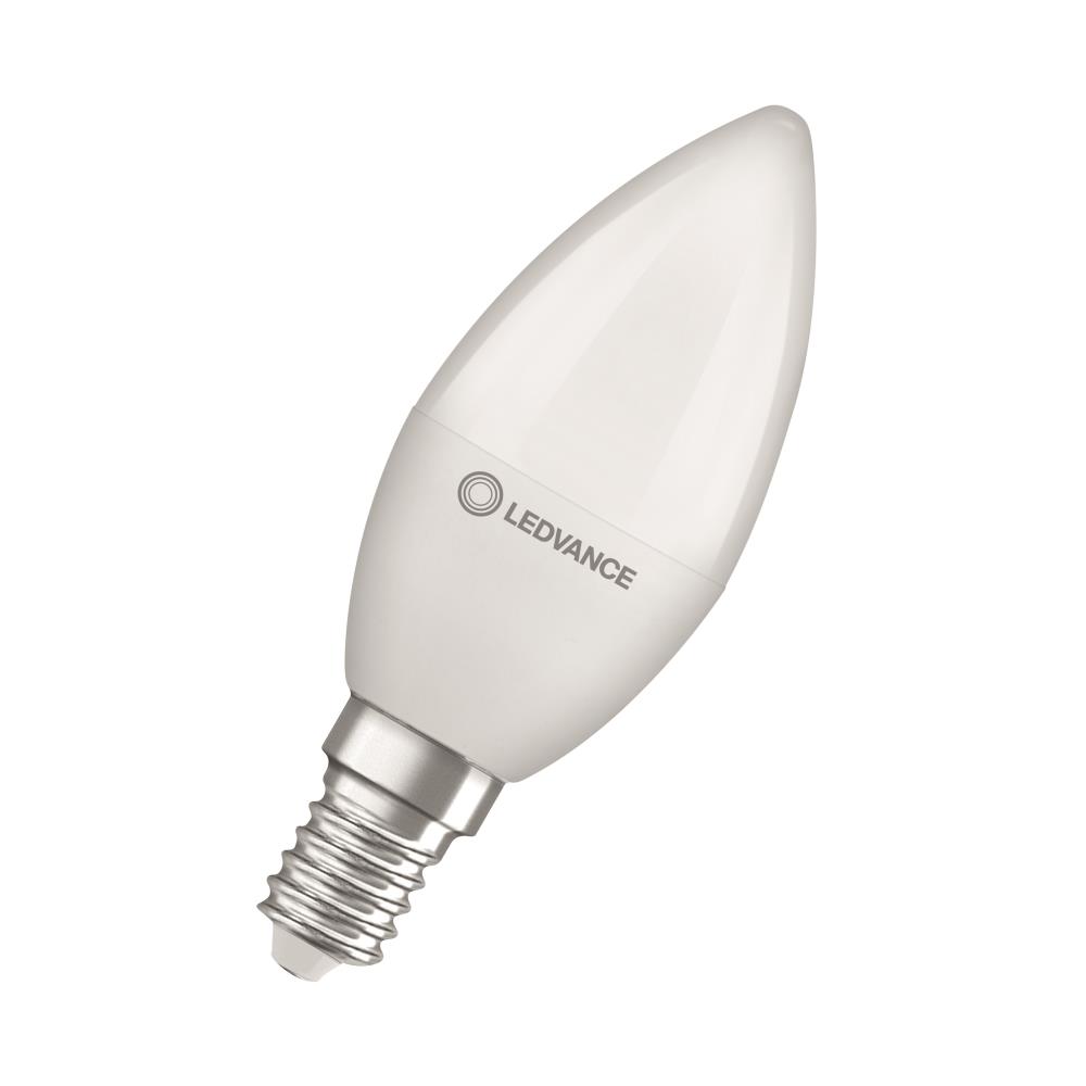 Ledvance E14 LED Kerzenlampe Classic matt 4,9W wie 40W 2700K