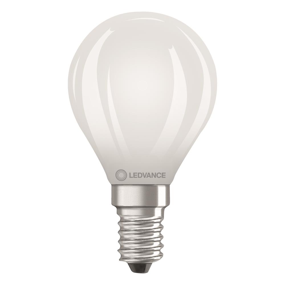 Ledvance E14 LED Tropfenlampe Classic matt dimmbar 4,2W wie 40W 2700K