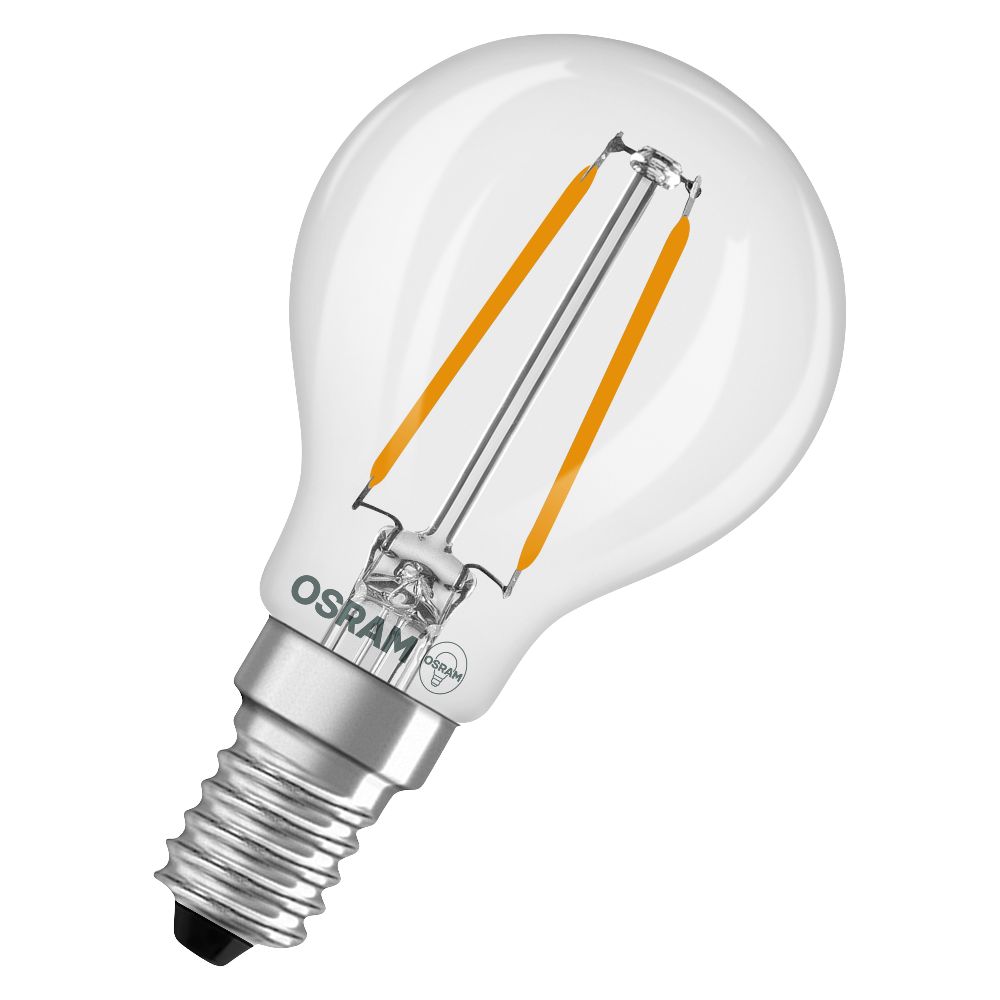 OSRAM E14 LED 1W wie 15W warmweiß