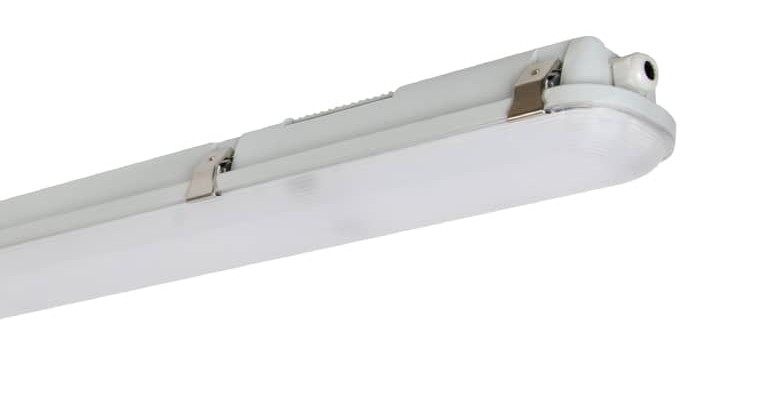 GREENTECH LED Feuchtraumleuchte 150cm mit Bewegungsmelder Tageslichtsensor  48W 7200lm 4000K IP65
