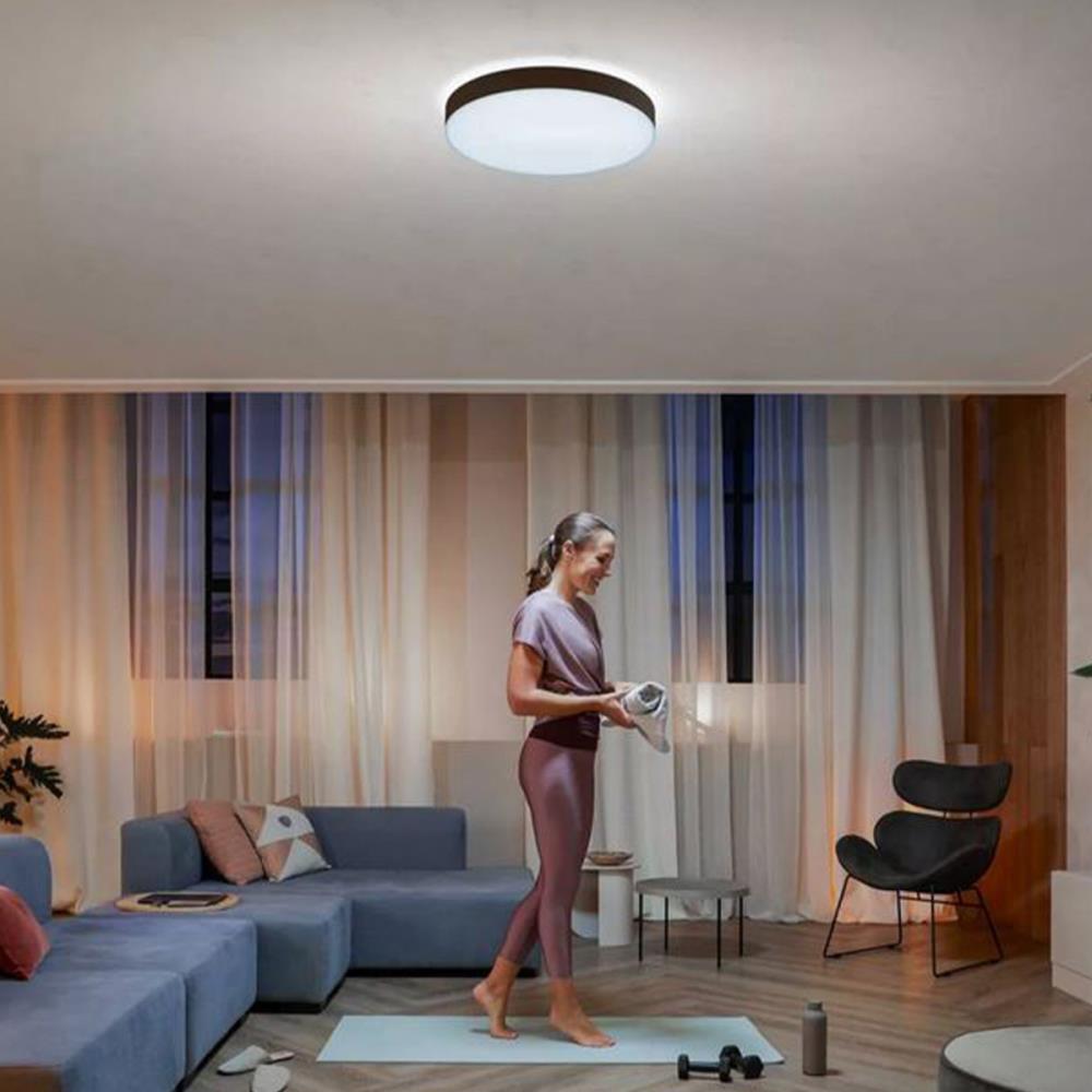 Philips Hue White Ambiance Extra Große LED-Deckenleuchte ENRAVE | Deckenlampen
