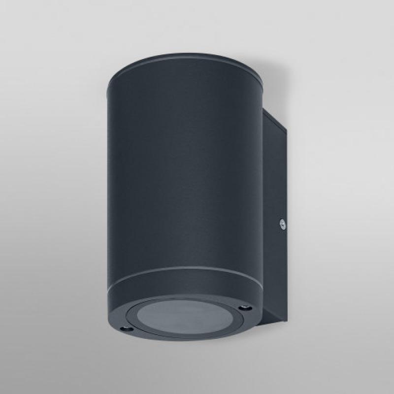 OSRAM Endura Anthrazitfarbene BEAM Außenwandleuchte IP44 Lichtkegel nach unten