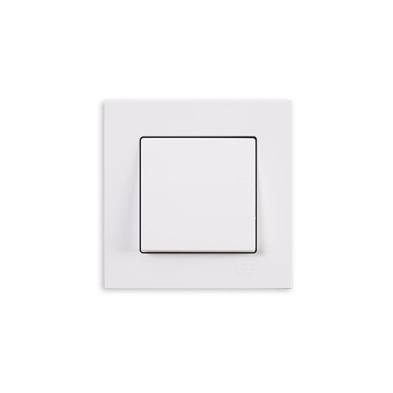 Günsan Eqona Schalter Ein/Aus Weiß 10 A 230 V