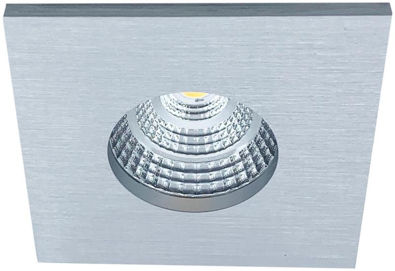 MOBILUX LED-Einbaustrahler MOBiDIM COB CLASSIC IP65 9W Q 3000K alu gebürstet