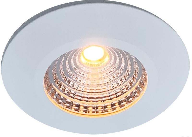 MOBILUX Feuchtraum Einbaustrahler MOBiDIM COB SLIM IP65 R 8,5W D2W 60° weiß