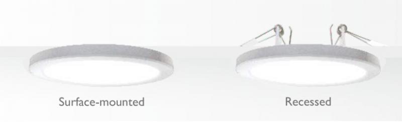 LED Aufbau- & Einbau- Panel MULTiLED 220R Sensor weiß umschaltbare Farbtemperatur 02500225 MOBILUX