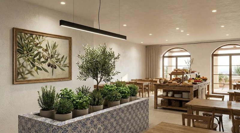 CDS LED-Pendelleuchte PENDULUM 1700 HORTICULTURE – Professionelle Pflanzenbeleuchtung für moderne Innenraumbegrünungen