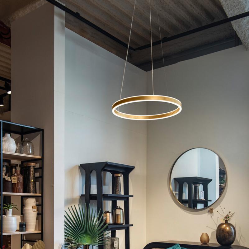 SLV 1005177 ONE 60 PHASE up/down Pendelleuchte messing 24W 2700/3000K 130°, EEK: E (Spektrum: A bis G)