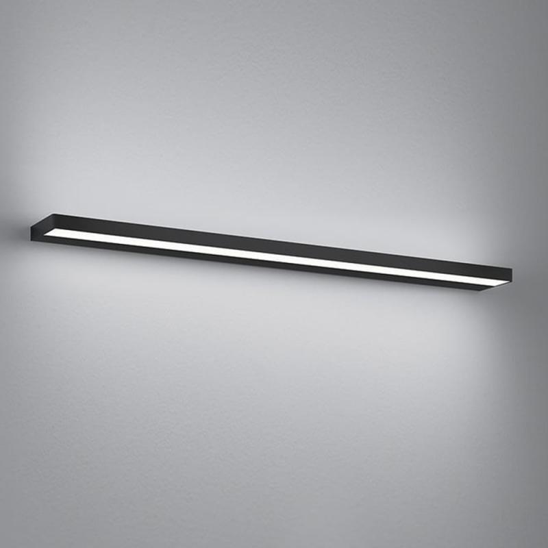HELESTRA SLATE LED Wandleuchte 20 W 1260 lm 2900 K Warmweiß 900 mm Mattschwarz IP44