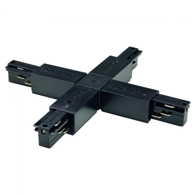 SLV 145690 EUTRAC X-Verbinder, schwarz
