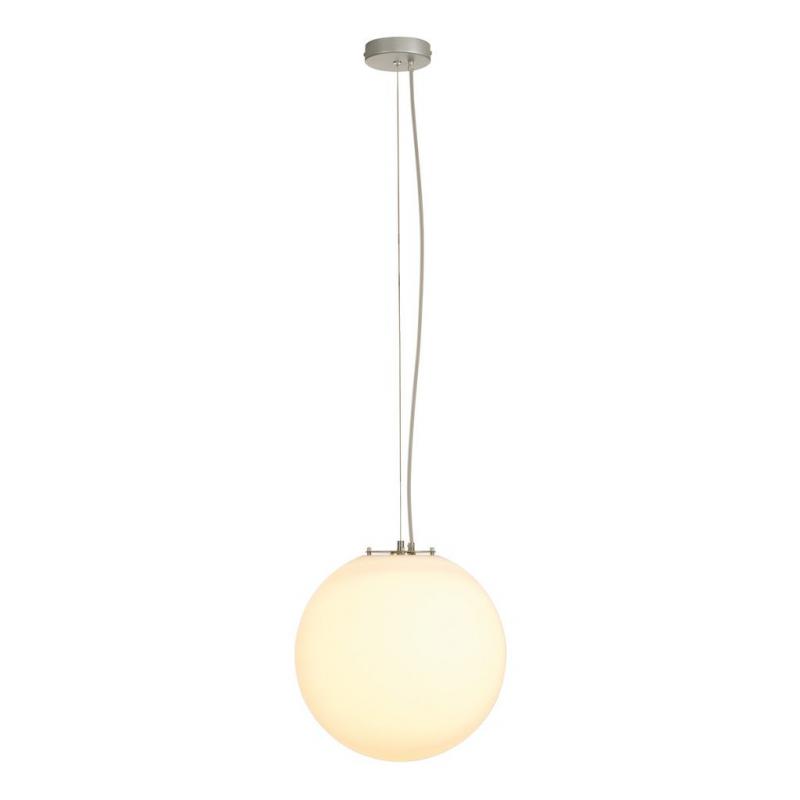 SLV 165410 ROTOBALL 40 Pendelleuchte E27 silbergrau/weiß  A++