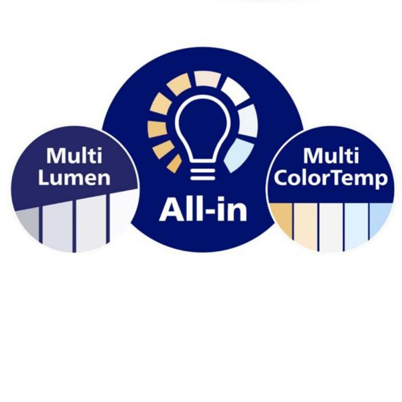 Philips CorePro LEDbulb D 40-60-75-100W A60 5CCT 5–14W 470–1521lm 2700–6500K E27 dimmbar