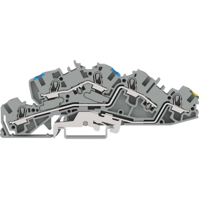 WAGO 2005-7646 Installations-Etagenklemme 4 mm² N/L/PE Push-in CAGE CLAMP