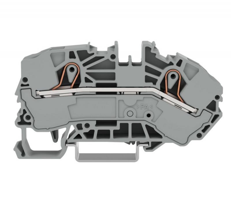 WAGO 2016-7601 Einspeiseklemme 16 mm² Push-in CAGE CLAMP grau