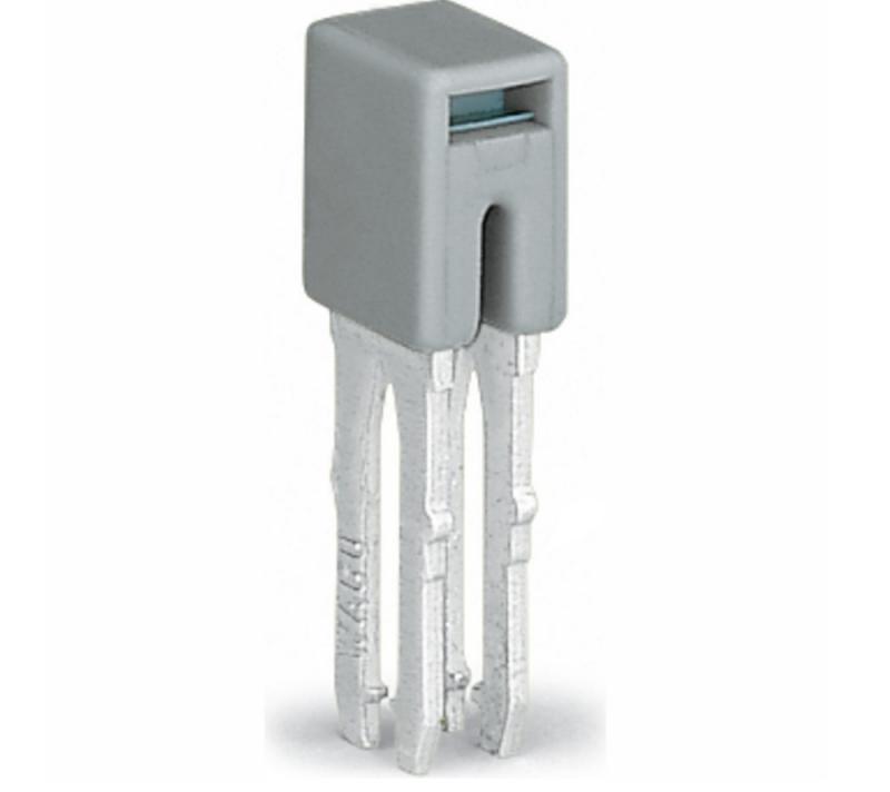 WAGO 280-402 Querbrücker grau