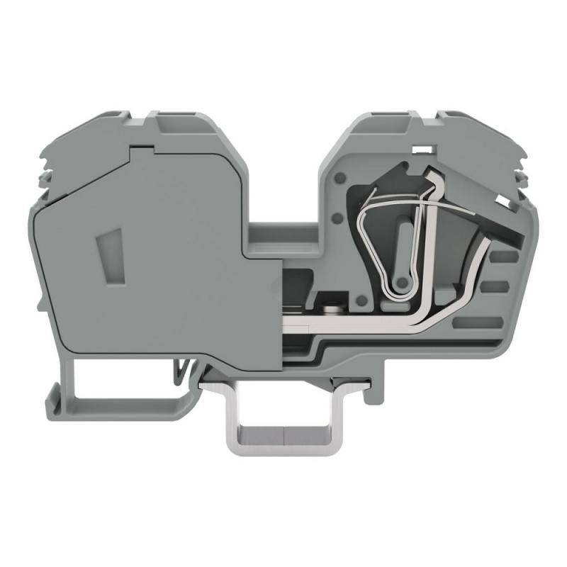 WAGO 285-992 2-Leiter-Durchgangsklemme 35 mm² grau CAGE CLAMP Ex e II