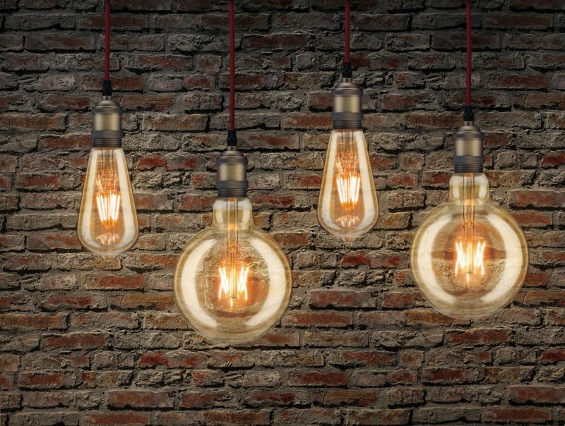 Paulmann 28523 LED Vintage Rustika 6W E27 Gold Dimmbar 1700K - extra warmes licht