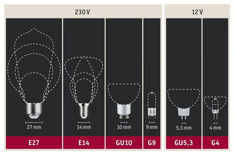 Paulmann 28687 E14 Windstoßlicht LED mit filigranen Filamentfäden dimbares warmes Licht für Wohnräume