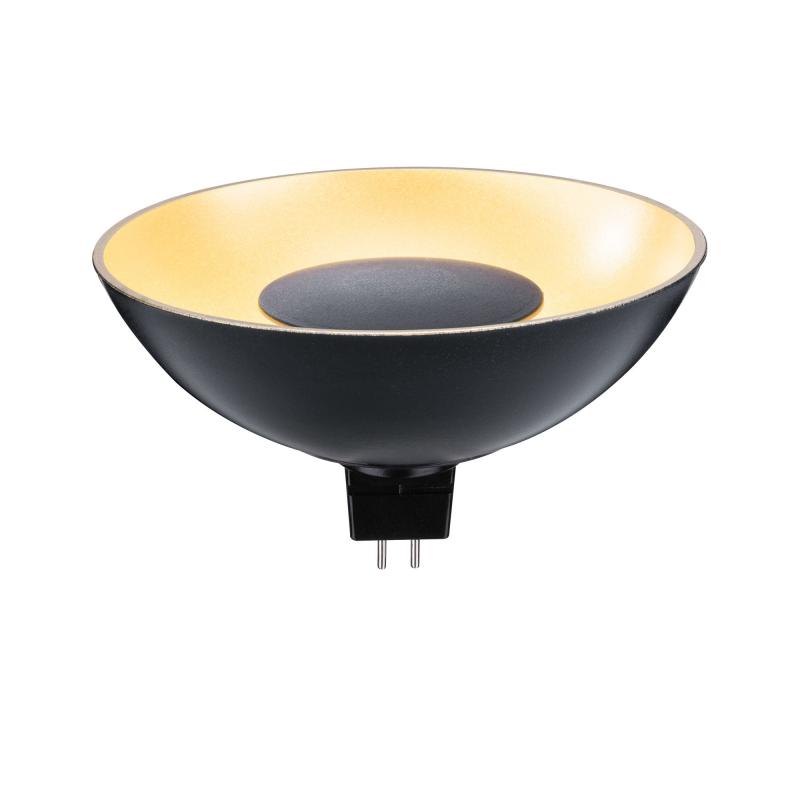 Paulmann 28804 LED GU5,3 12V schwarz/gold 1900K