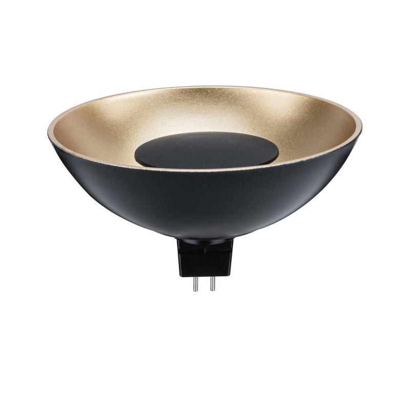 Paulmann 28804 LED GU5,3 12V schwarz/gold 1900K