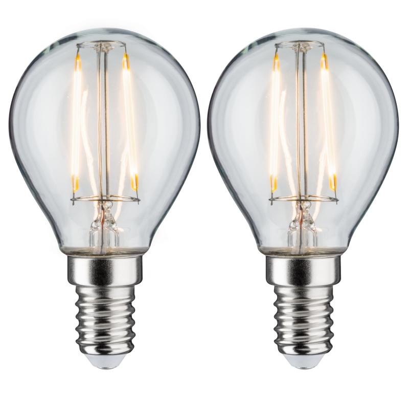 Paulmann 28857 Klare Filament E14 LED Tropfen 7W warmweiß